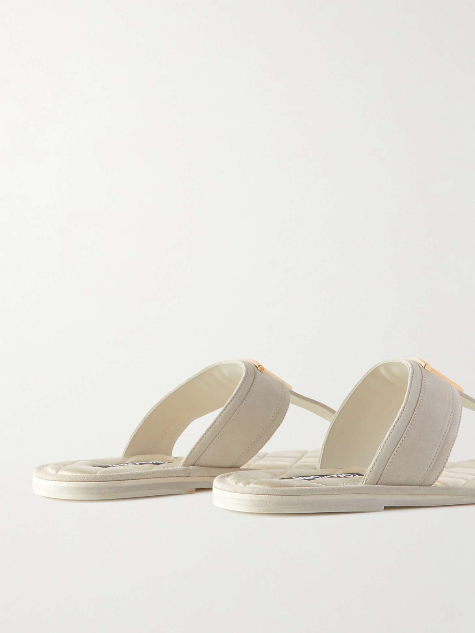 Brighton Embellished Leather Sandals - 4