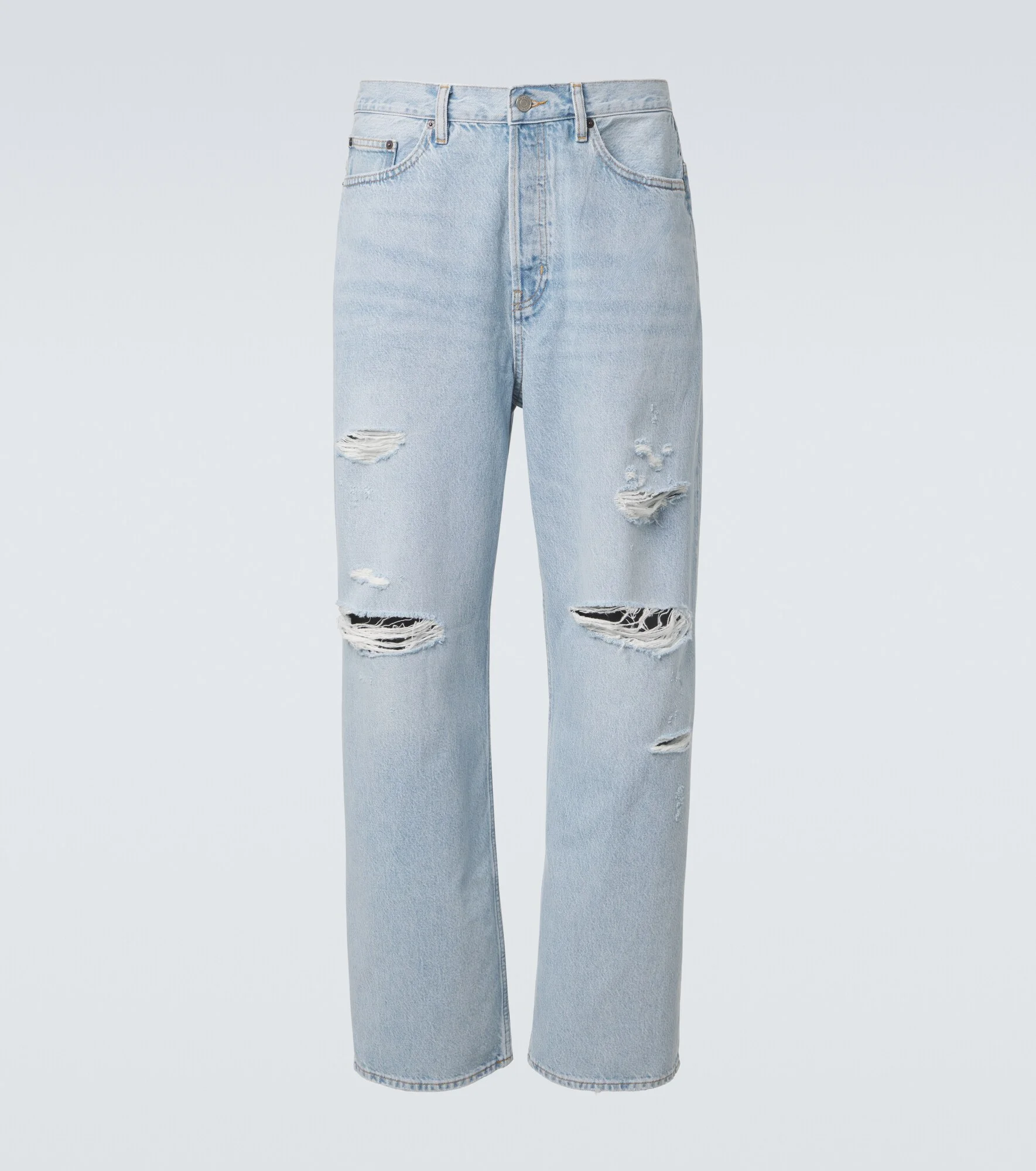 Baggy wide-leg jeans - 1