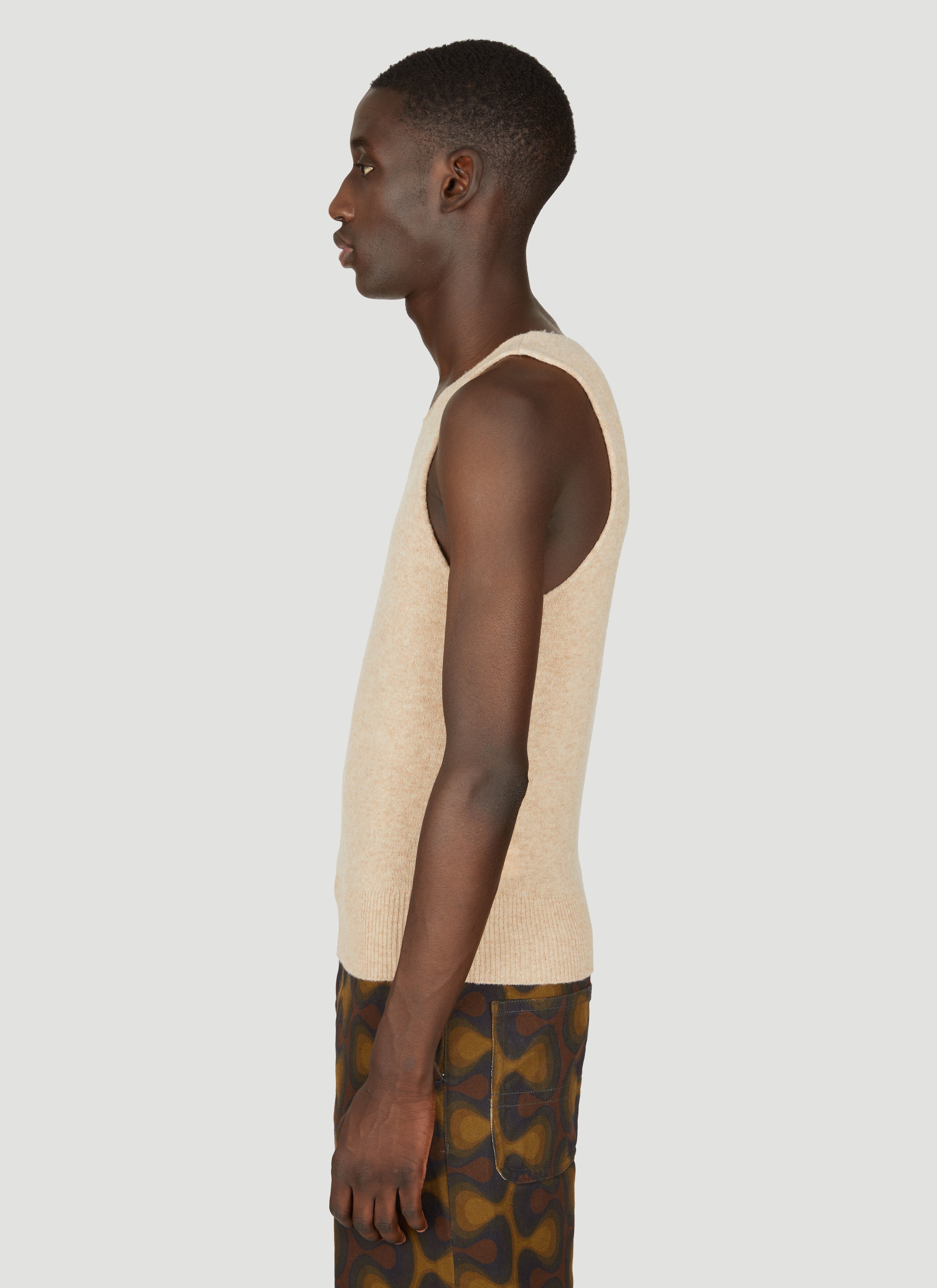 Dries Van Noten Men Merino Singlet - 3