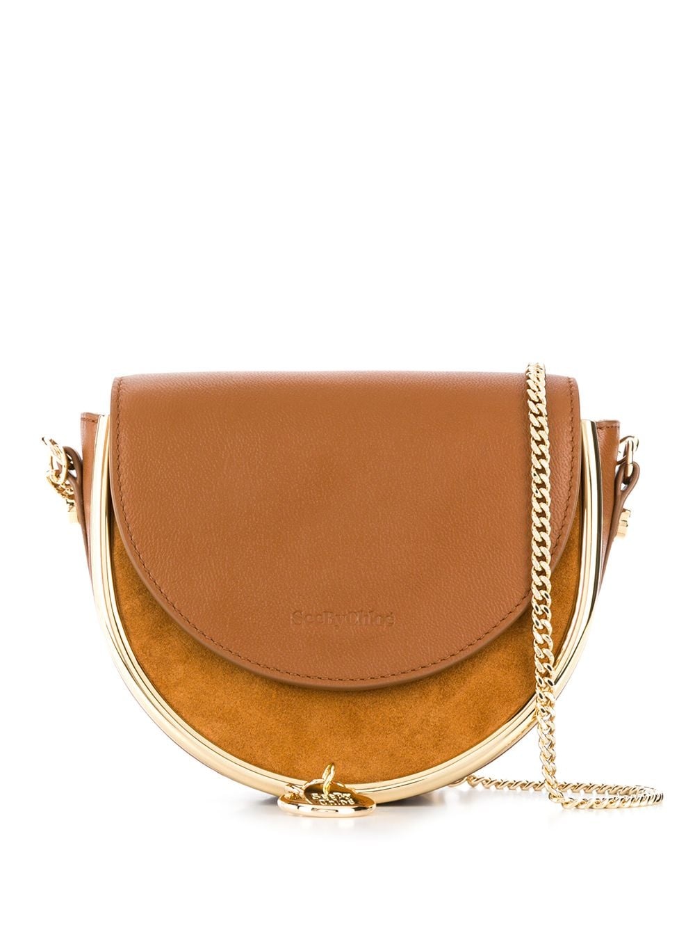 Mara panelled crossbody bag - 1