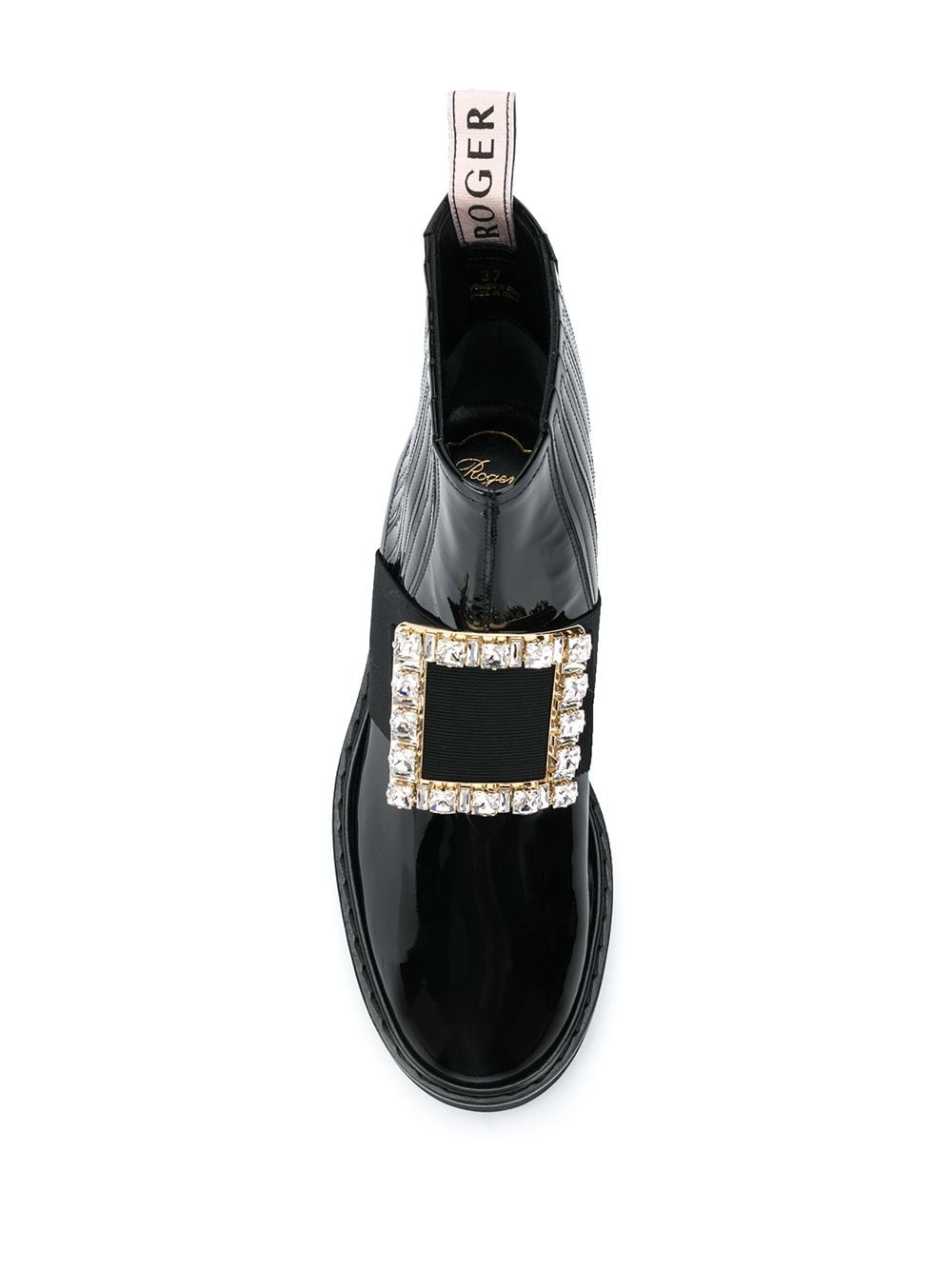crystal buckle-embellished ankle boots - 4