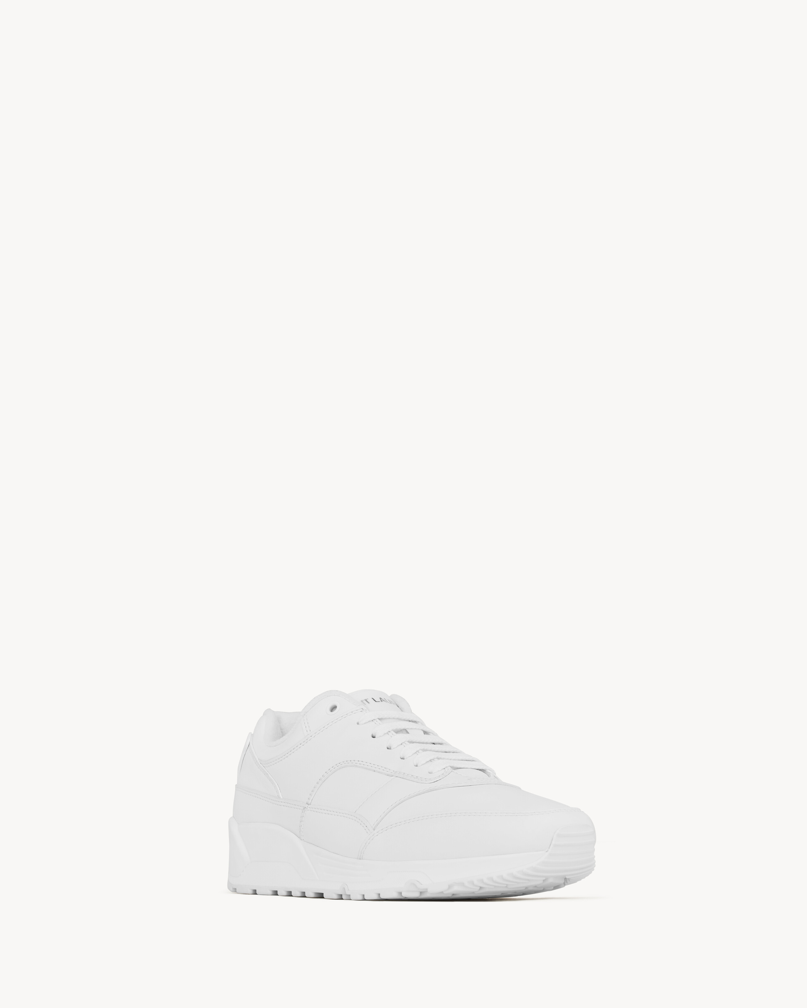 bump sneakers in smooth leather - 4