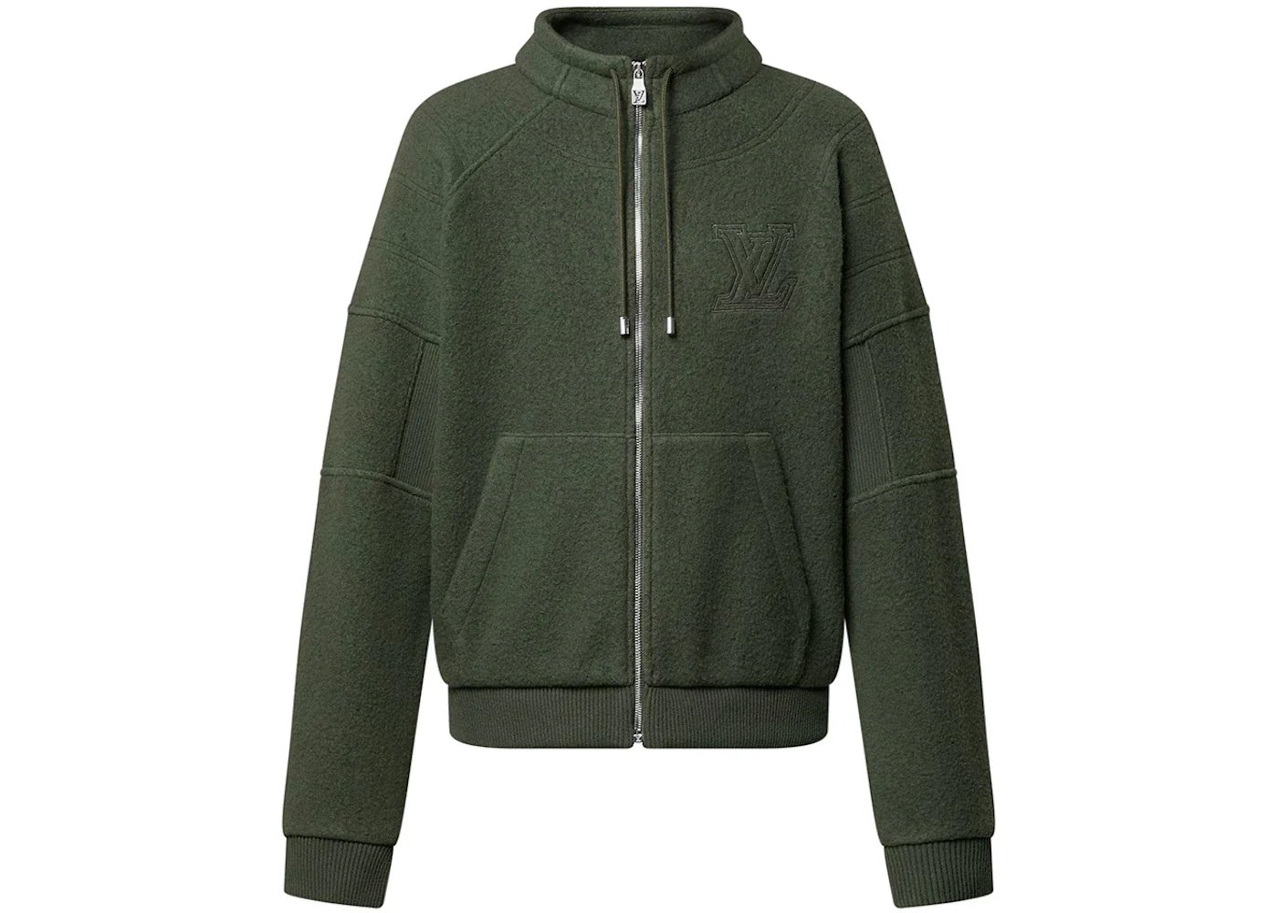 Louis Vuitton Quilted Textured Wool Blouson Kalamata - 1