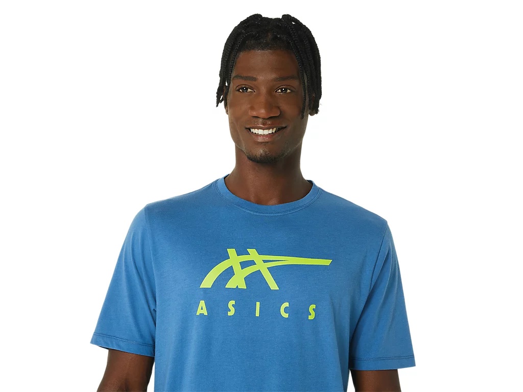 ASICS STRIPE SHORT SLEEVE TEE - 4