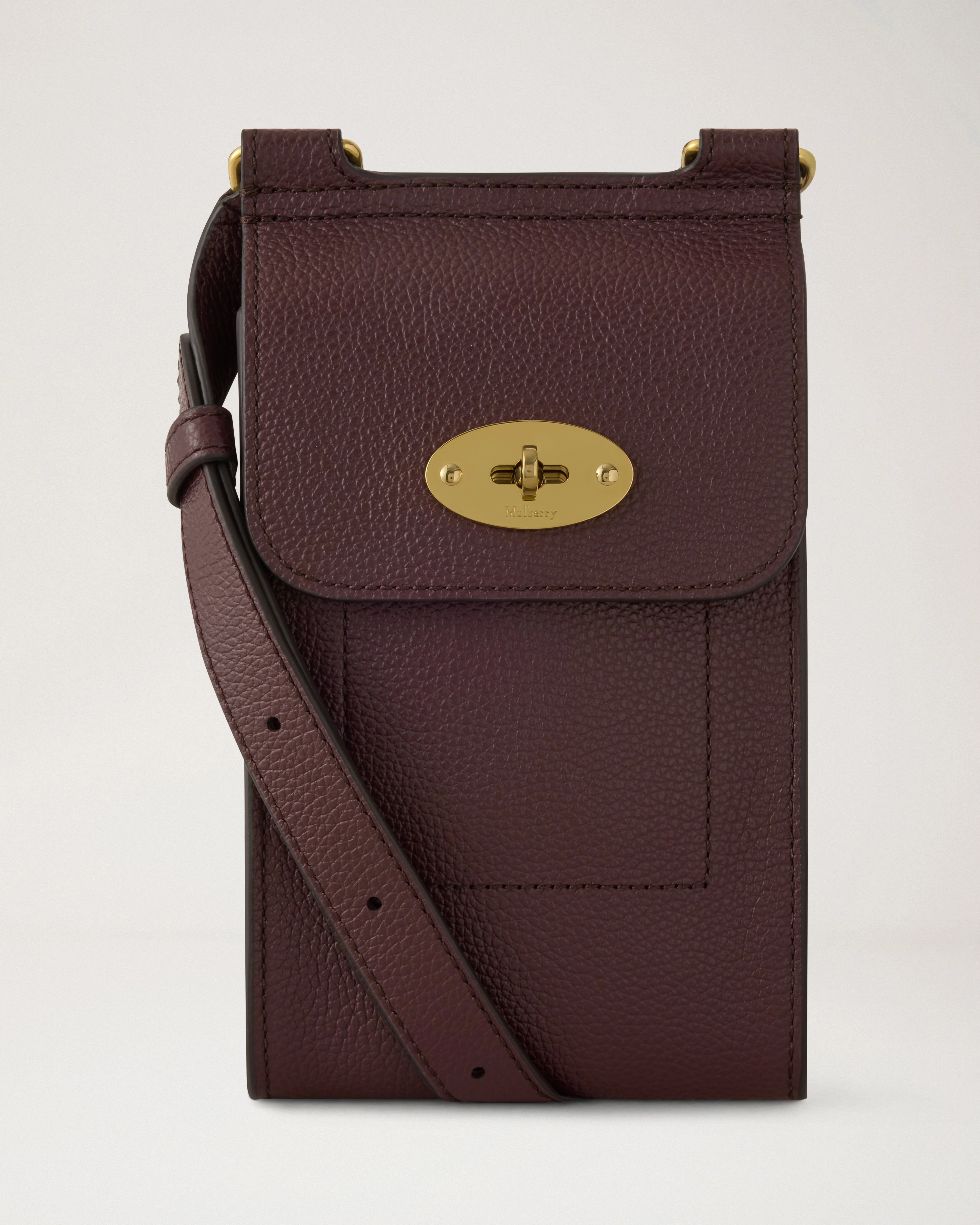 Mini Antony Oxblood Small Classic Grain - 1