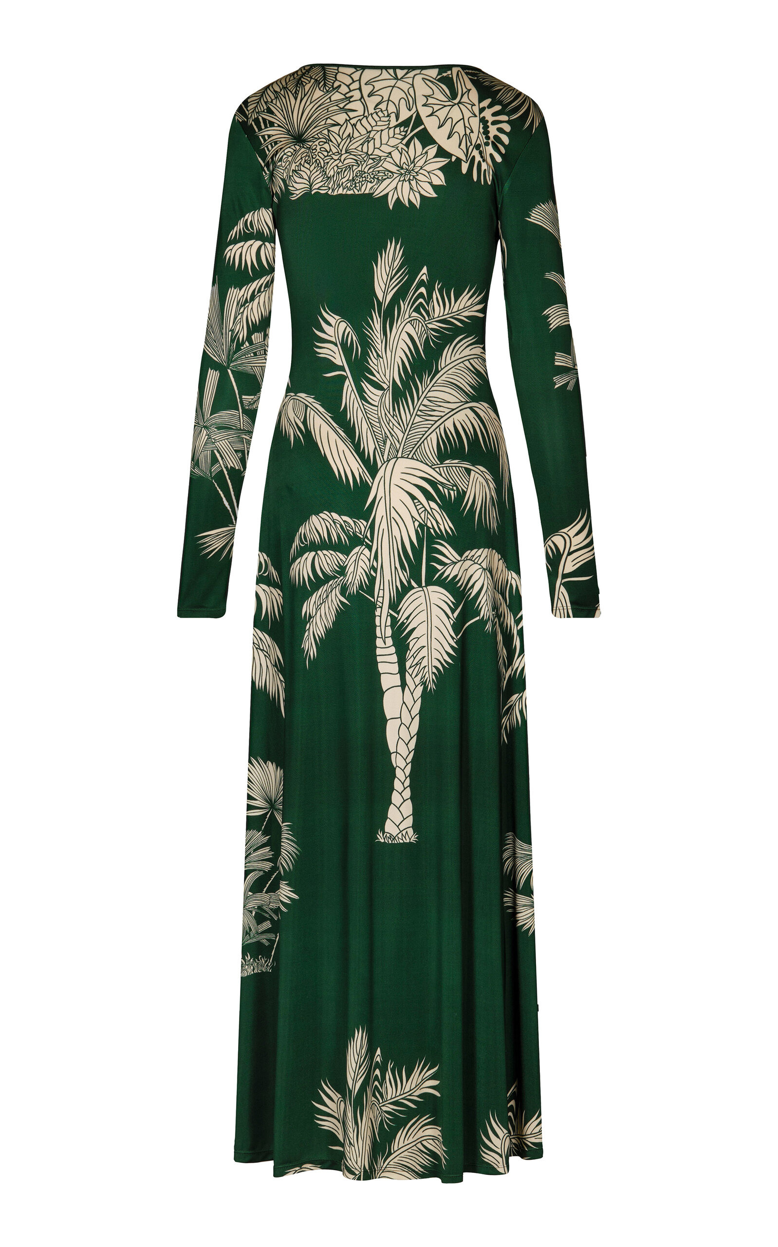 Alma Bordada Maxi Dress green - 5