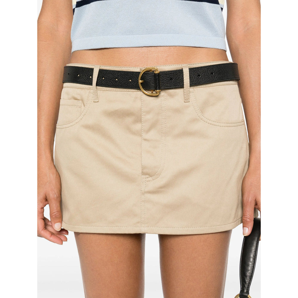 Miu Miu Neutrals Skirts - Straight Skirts Women - 3
