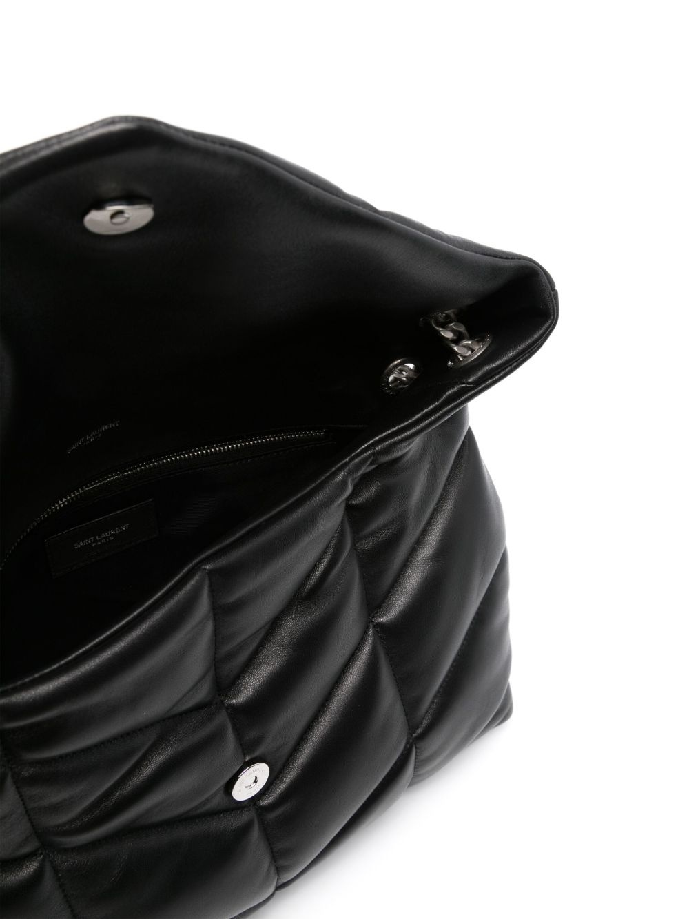 medium Loulou leather shoulder bag - 5