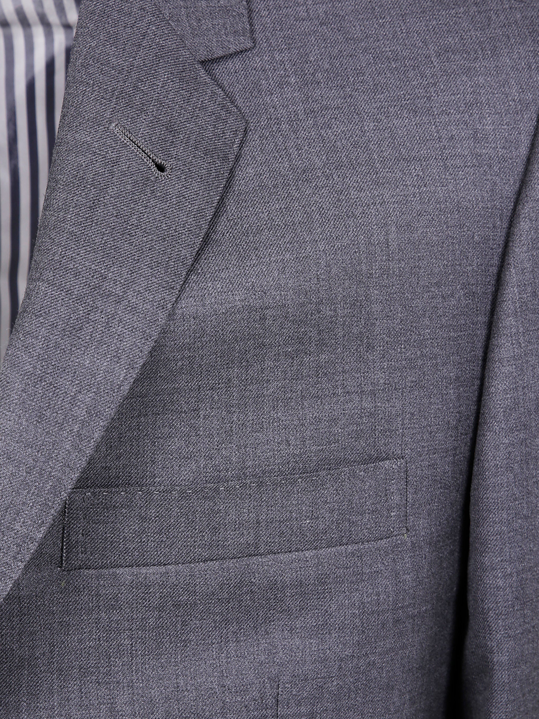 Thom Browne Men Classic Sport Coat - Fit 1 - In Super 120S Twill - 3