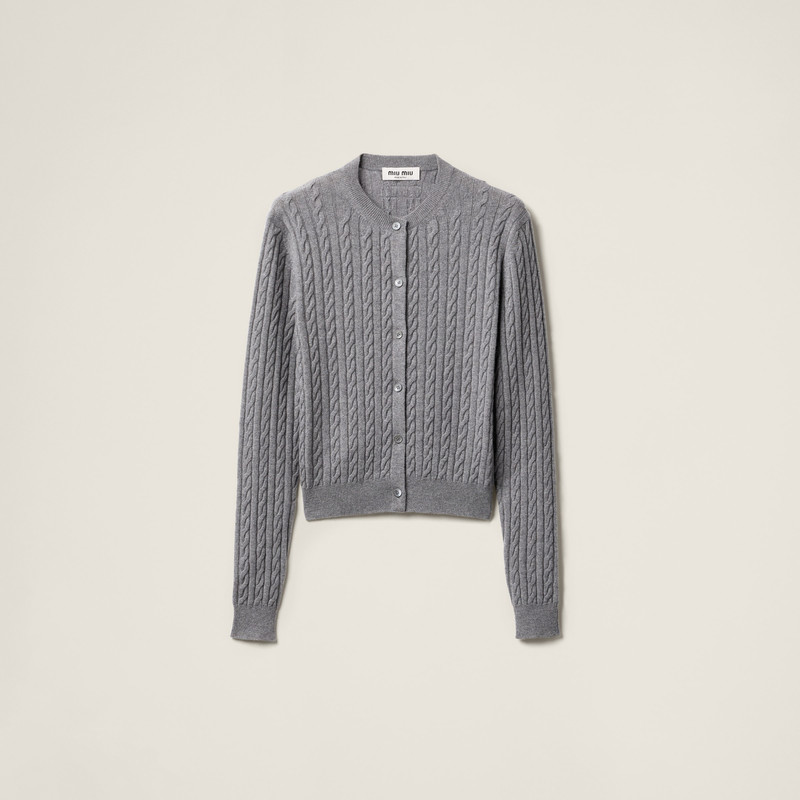 Cashmere knit cardigan 1