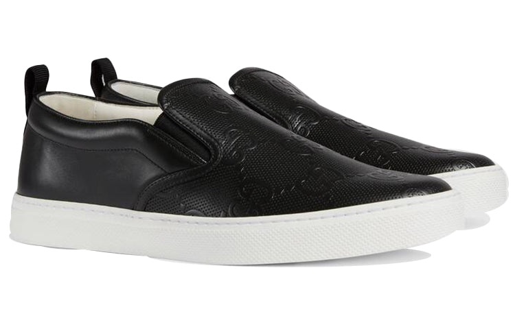 Gucci Slip-On 'GG Embossed - Black' 407364-1XK20-1000 - 3