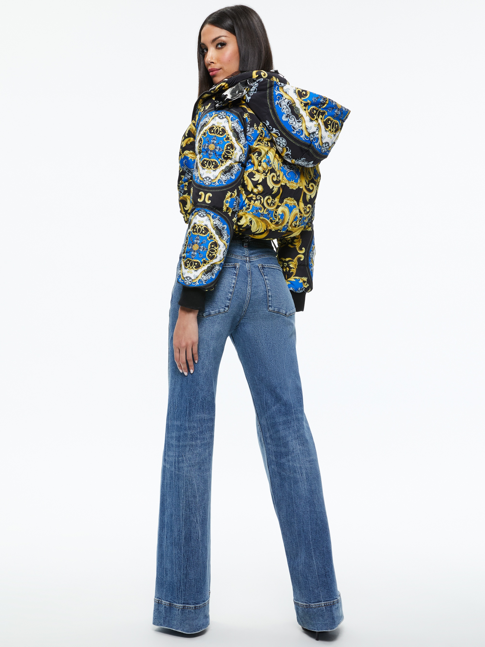 ROBENA REVERSIBLE CROPPED PUFFER JACKET - 3