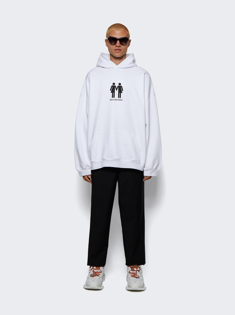 BALENCIAGA Pride 2022 oversized hoodie outlook