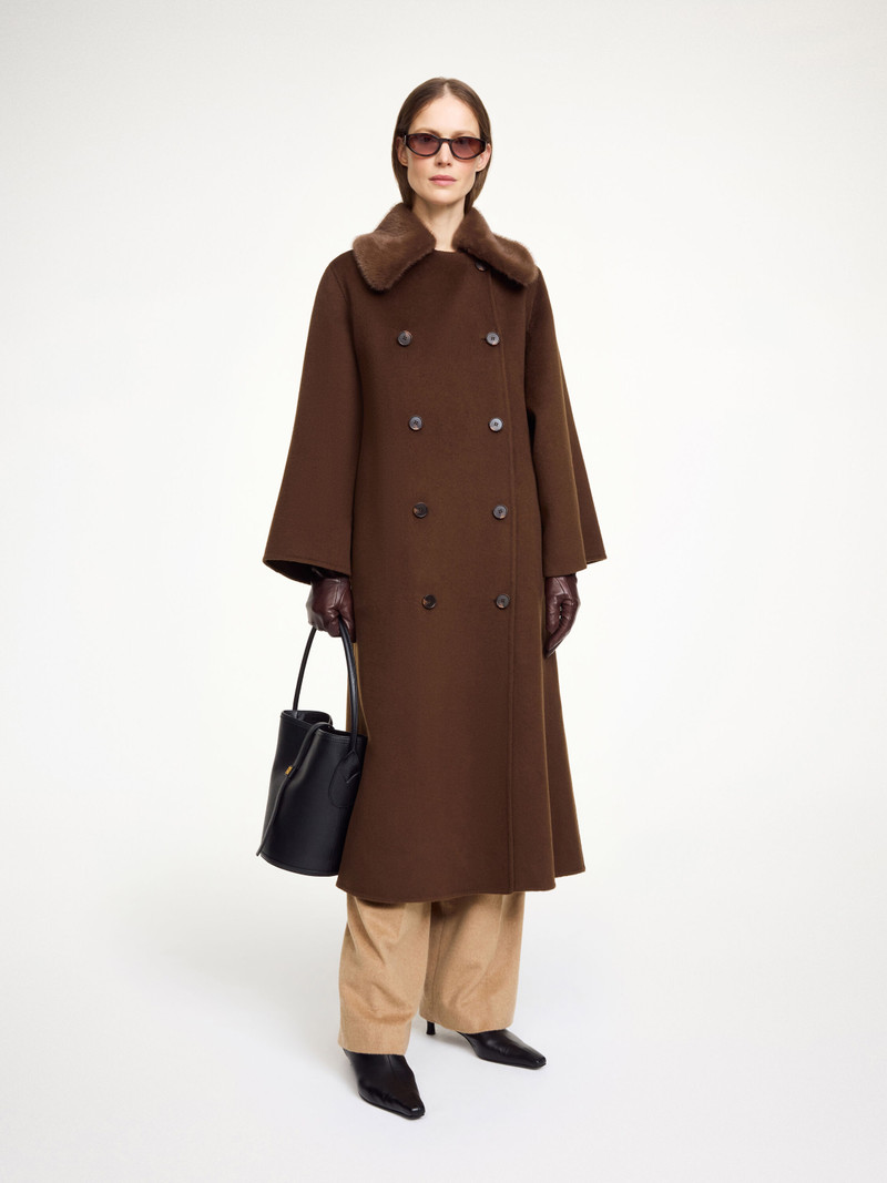 BY MALENE BIRGER Darcy wool coat outlook