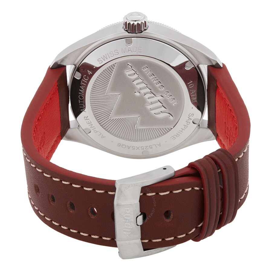 Alpina - Alpina Alpiner4 Automatic Grey Dial Men's Watch AL-525G5AQ6 - 3
