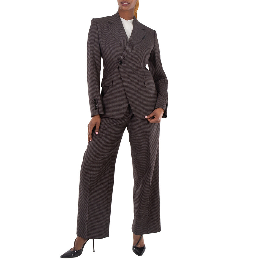 Burberry Long Sleeve Tailored Jacket - 6