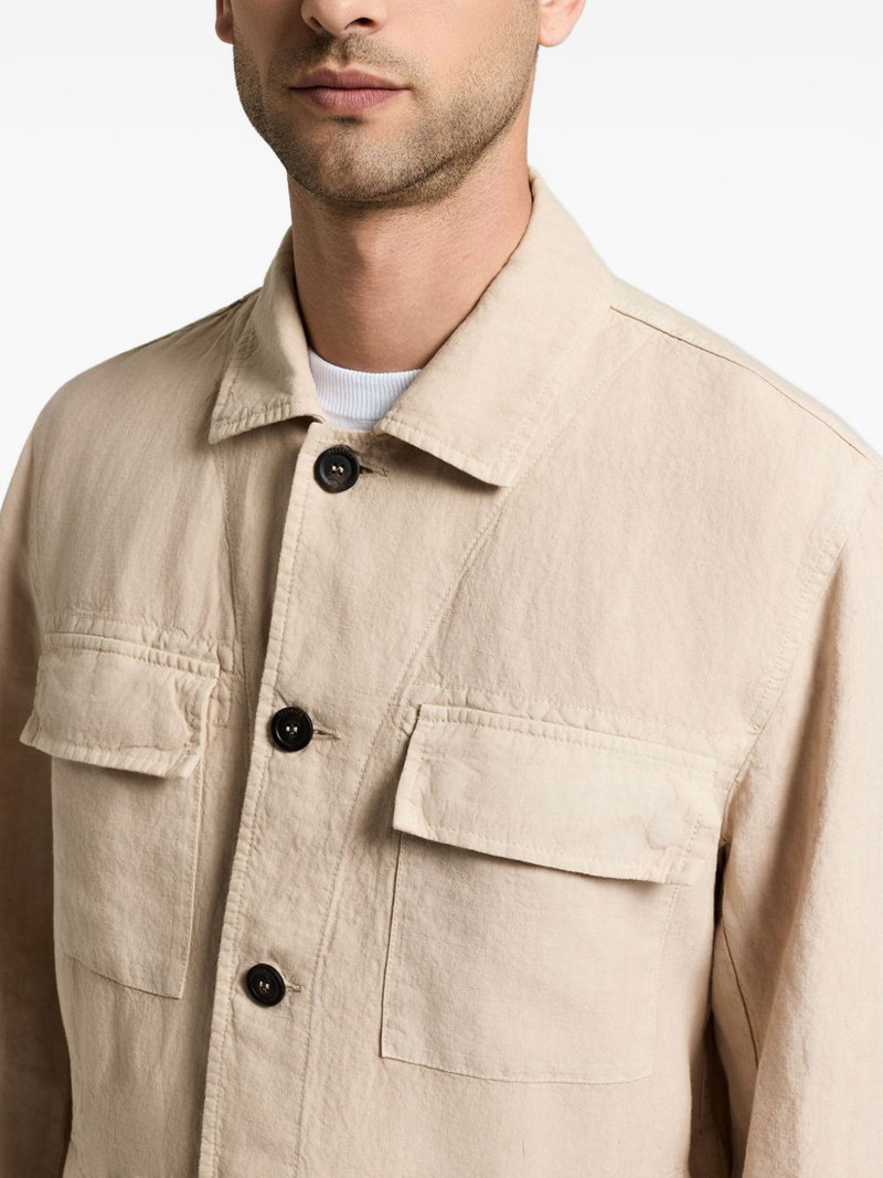Saharan four-pocket button-up jacket 4