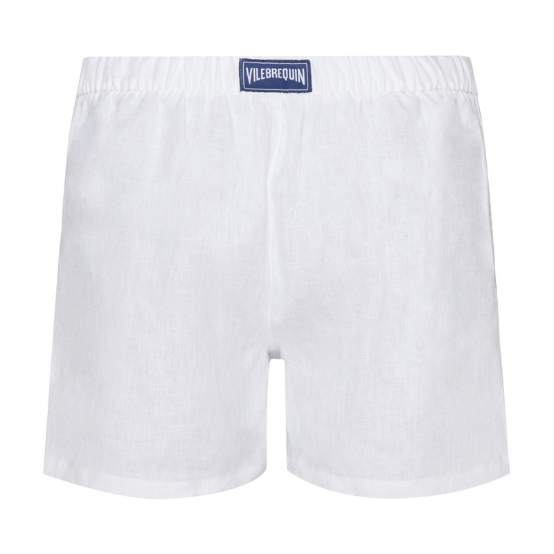 Men Short Linen Bermuda Shorts 2