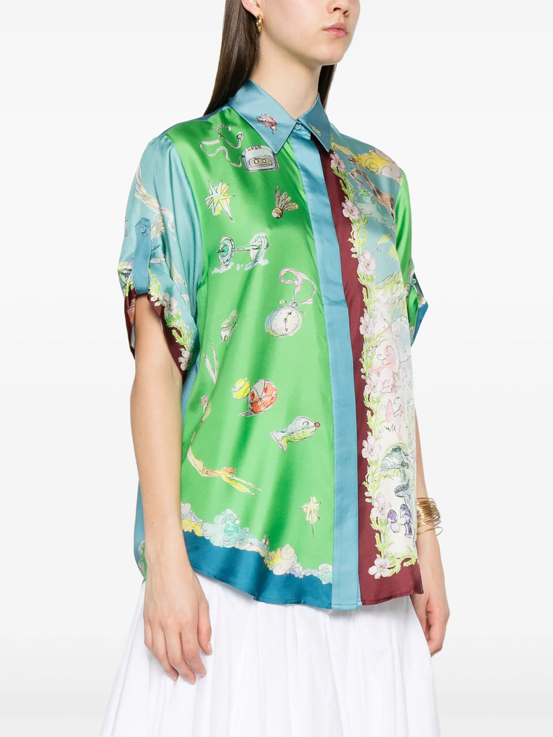 Daria Silk Shirt - 3