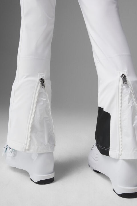 Hazel Softshell ski pants in White - 5