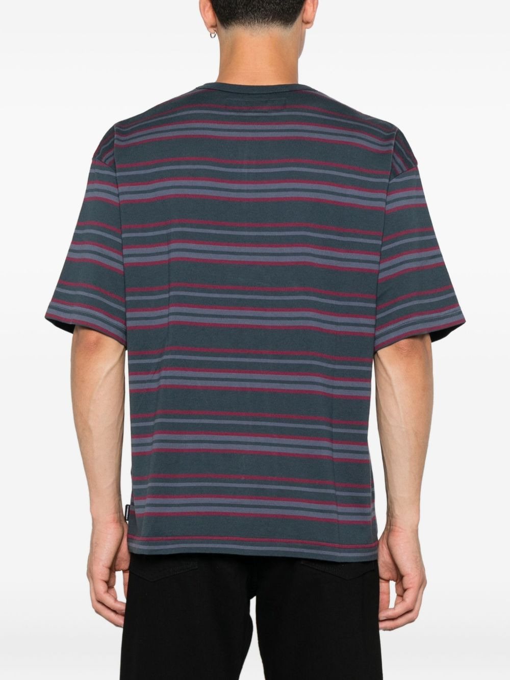 striped T-shirt - 3