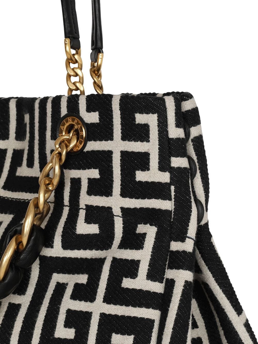 logo-plaque tote bag - 5