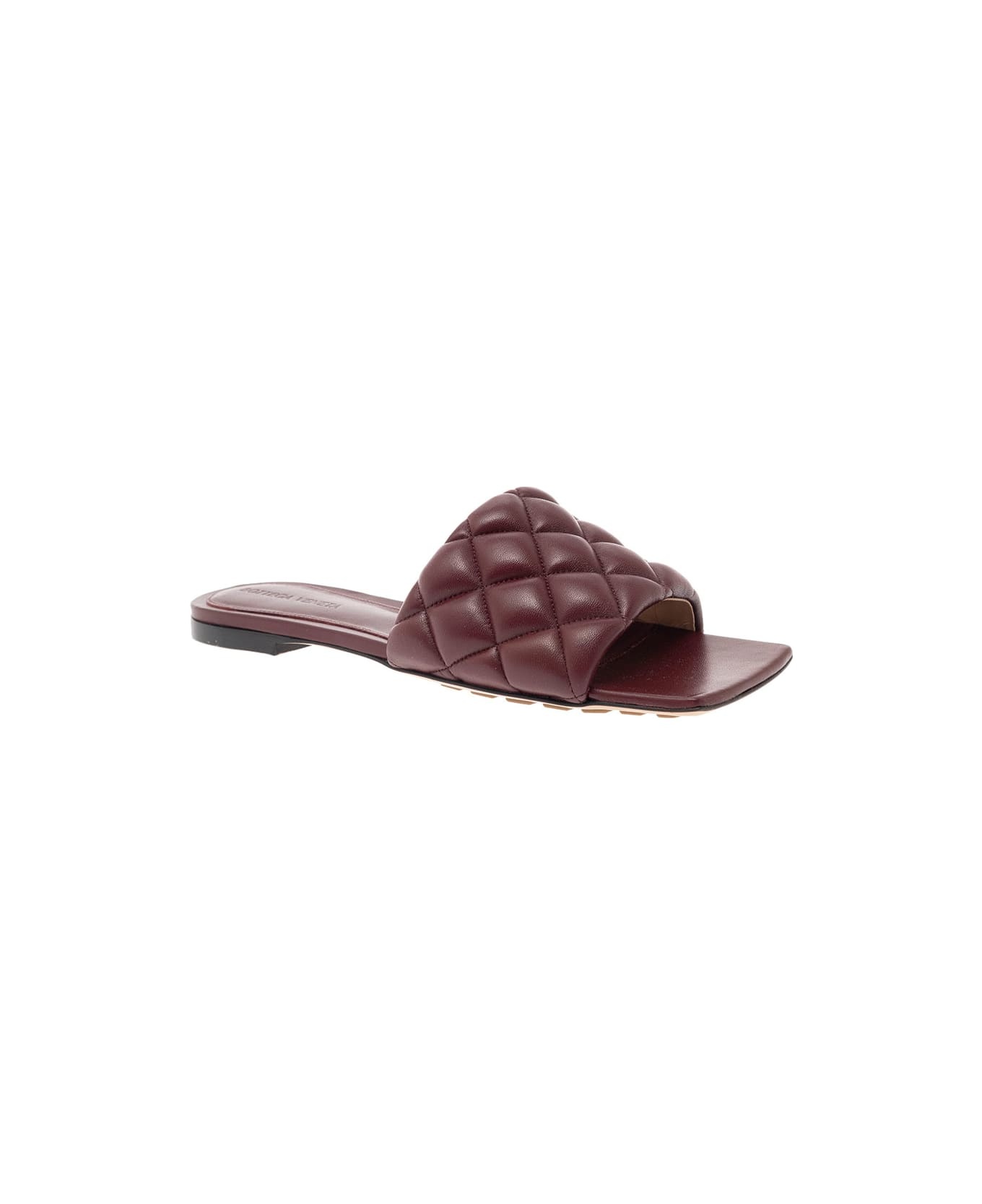 Padded Flat Sandal Nappa Matelasse - 2
