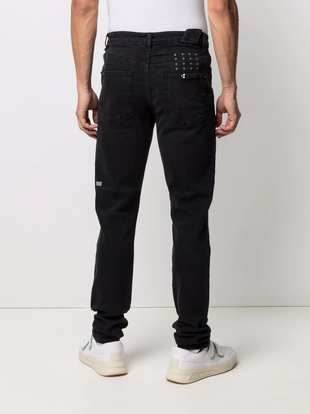 Chitch Krow Krushed slim-fit jeans - 4