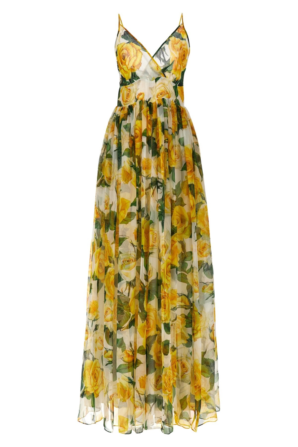 'Rose gialle' dress - 1