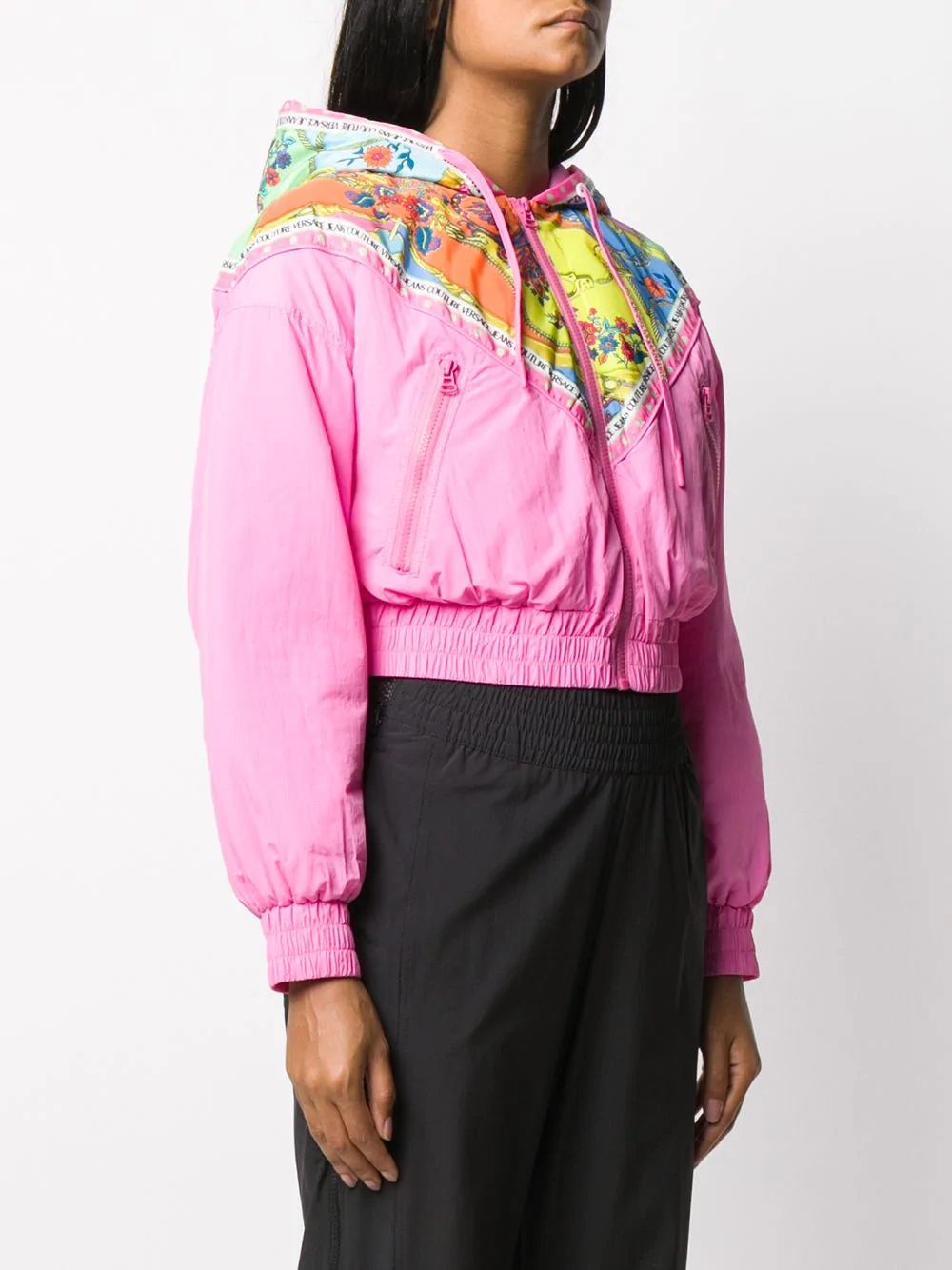 colour-block bomber jacket - 3