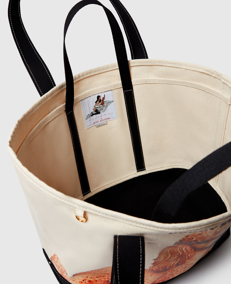 Stella McCartney Jeff Koons Doggy Style Tote Bag outlook