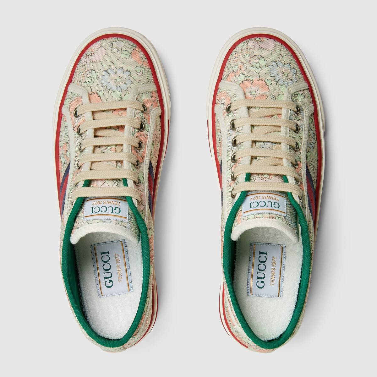 Women's Gucci Tennis 1977 Liberty London sneaker - 3