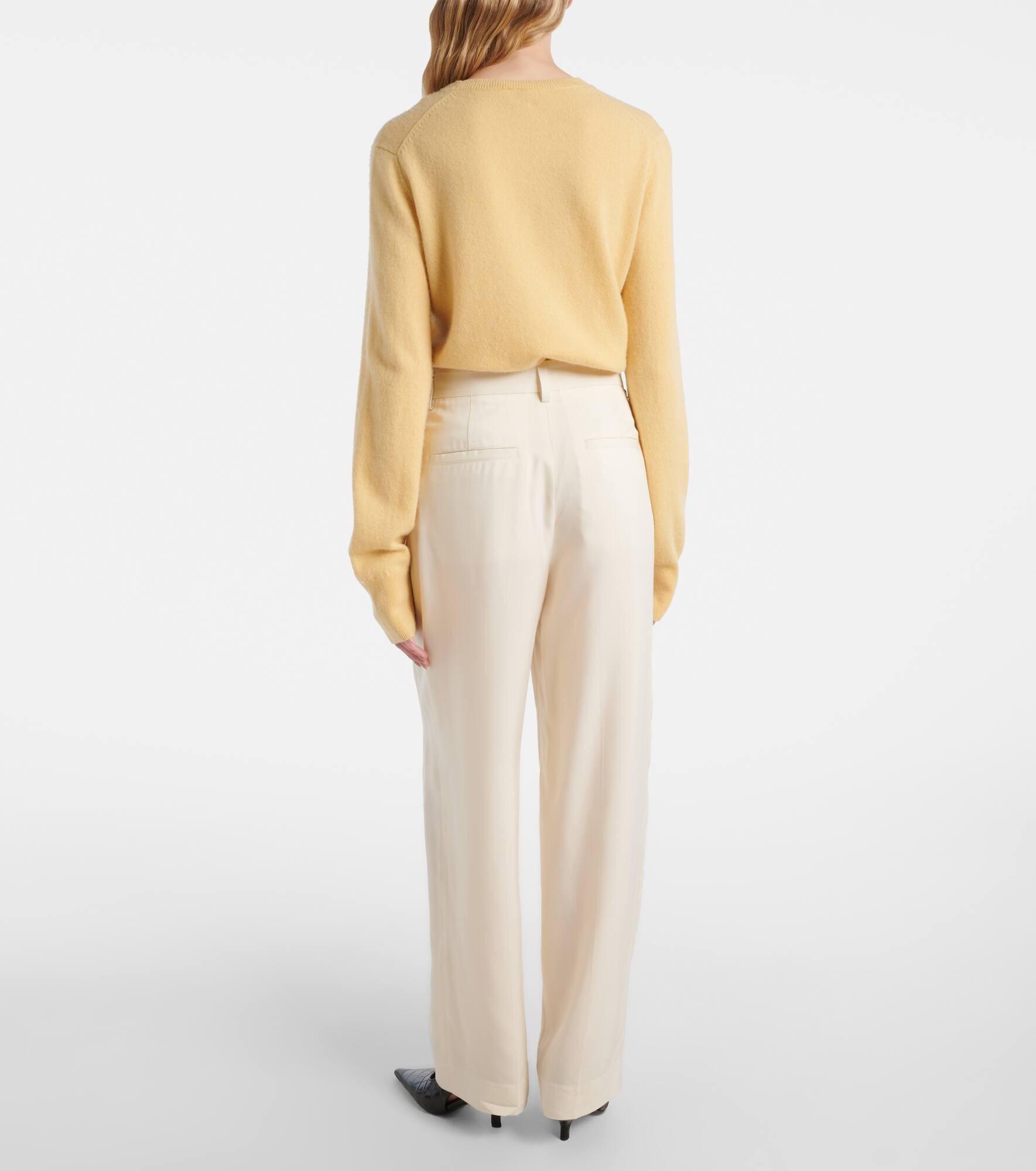High-rise straight pants - 3