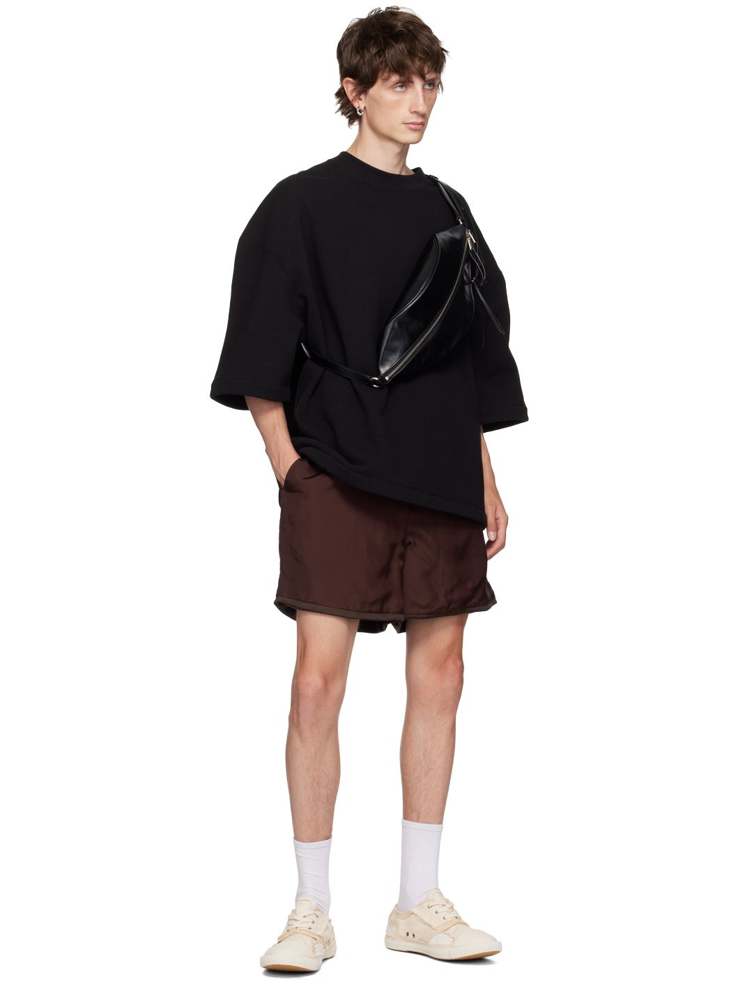 Black Crewneck T-Shirt - 4