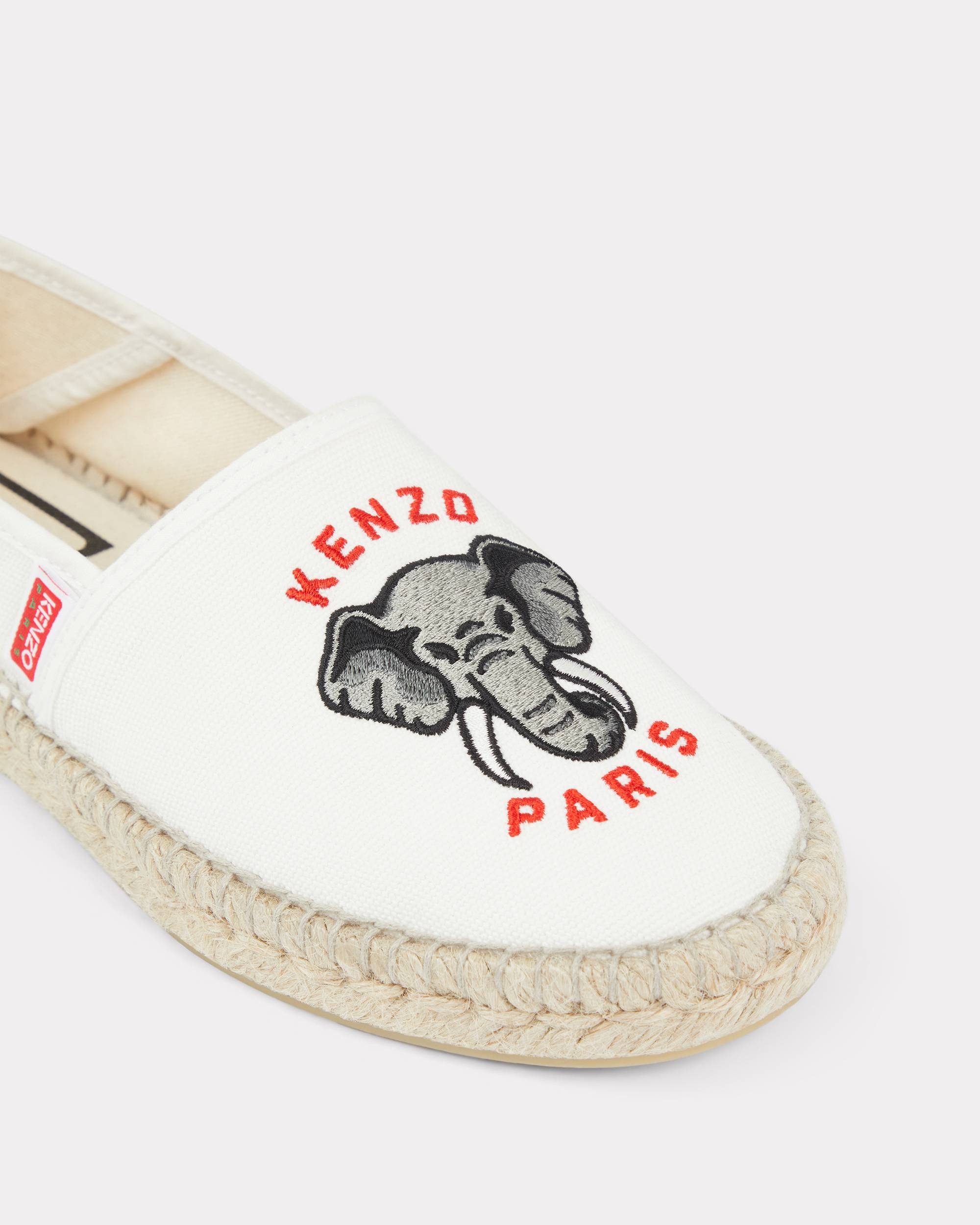 Embroidered canvas espadrilles - 4