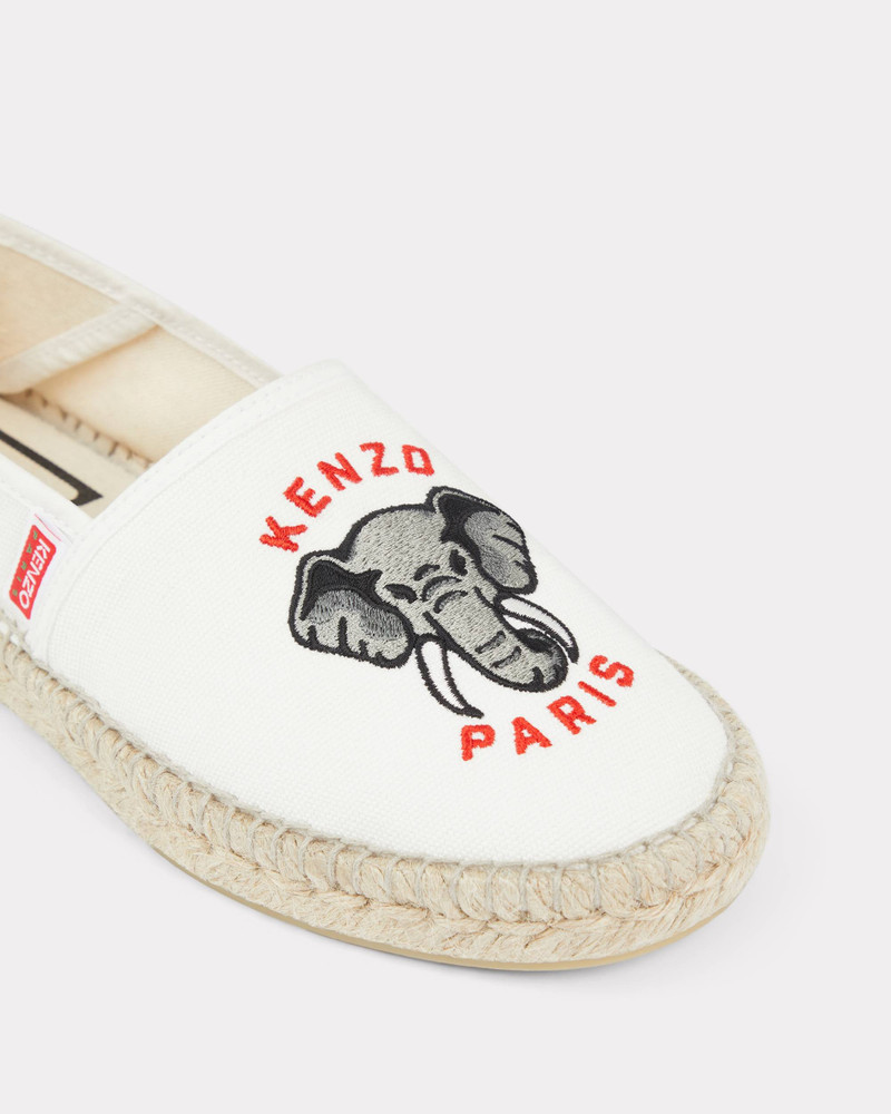 Embroidered canvas espadrilles 4