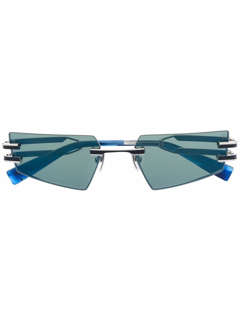 geometric double-arm sunglasses 1