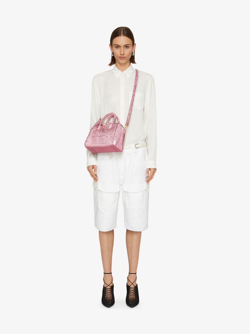 Givenchy MINI ANTIGONA BAG IN LAMINATED LEATHER outlook