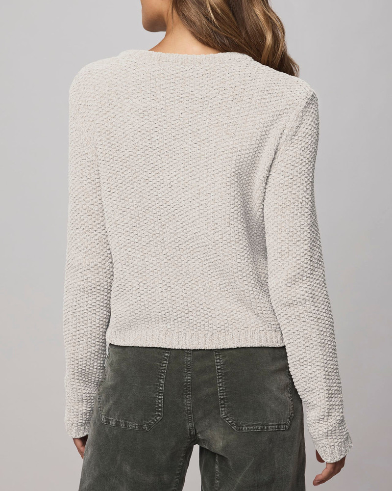 Andrea Chenille Crop Cardigan 4