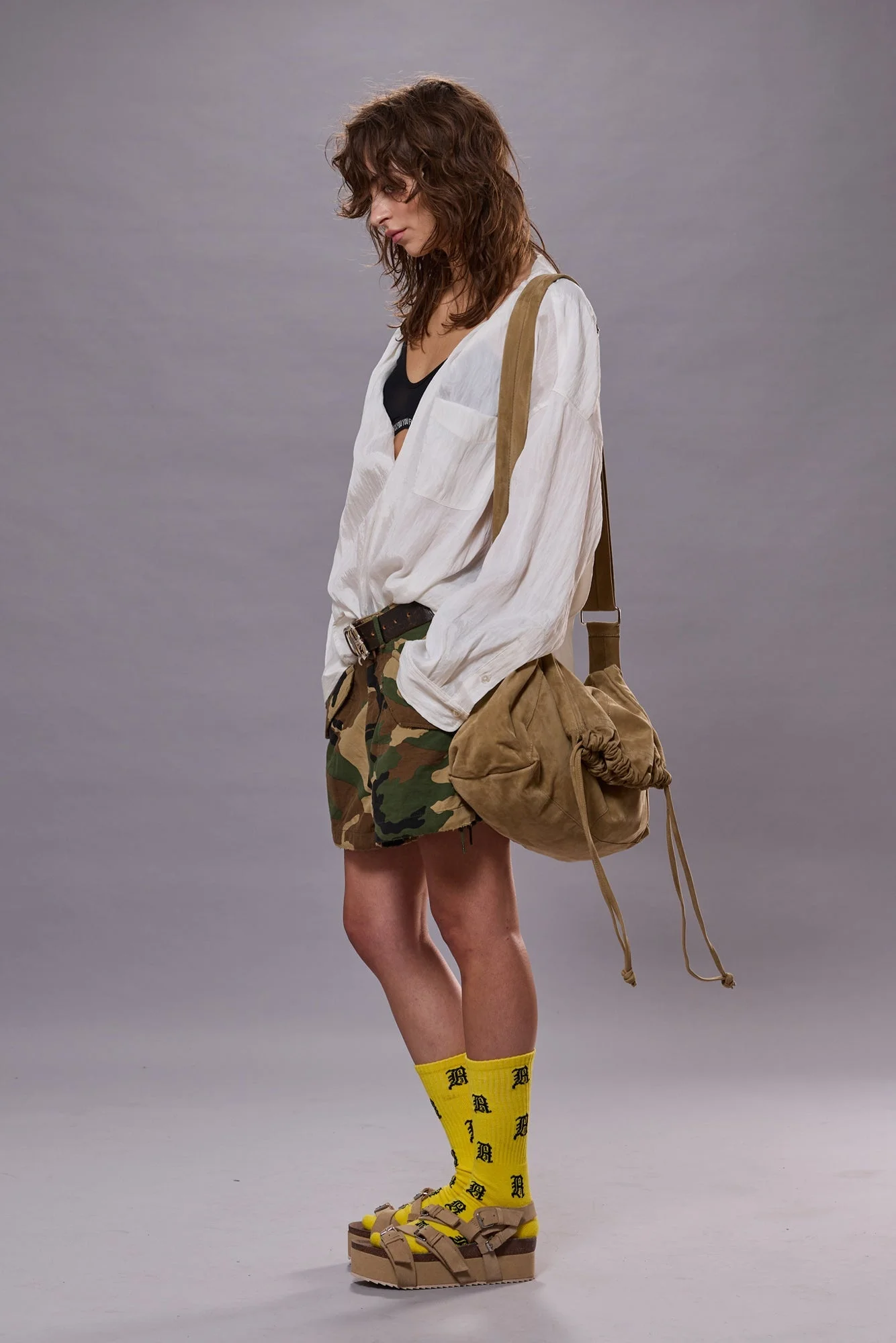 TWISTED NECK SHIRT - 1