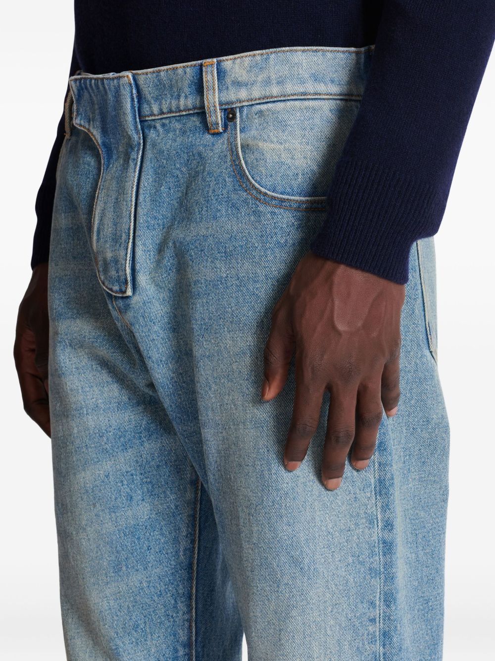 straight-leg jeans - 6