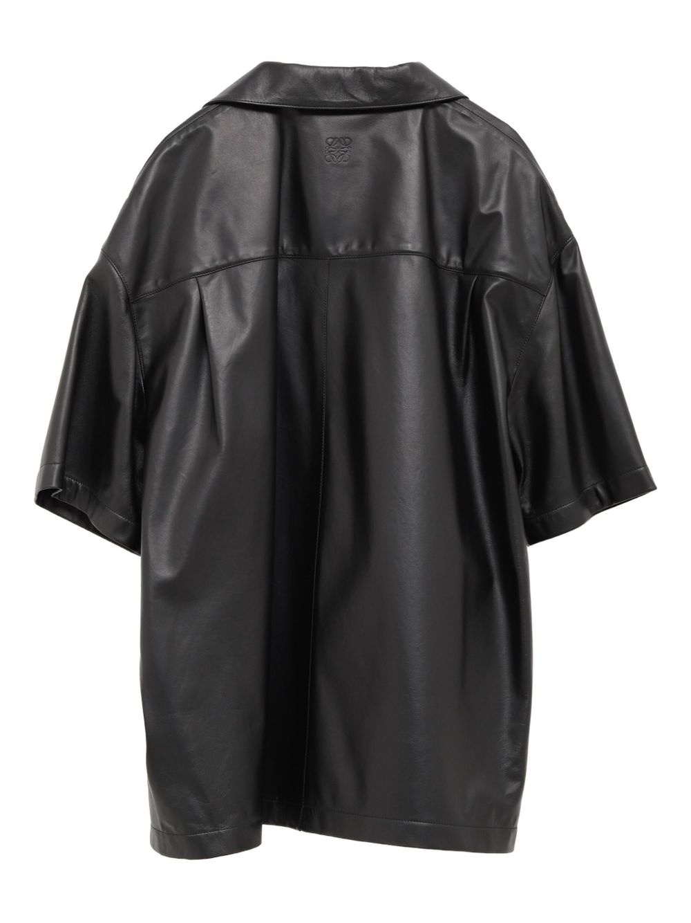 collared short-sleeves shirt - 2