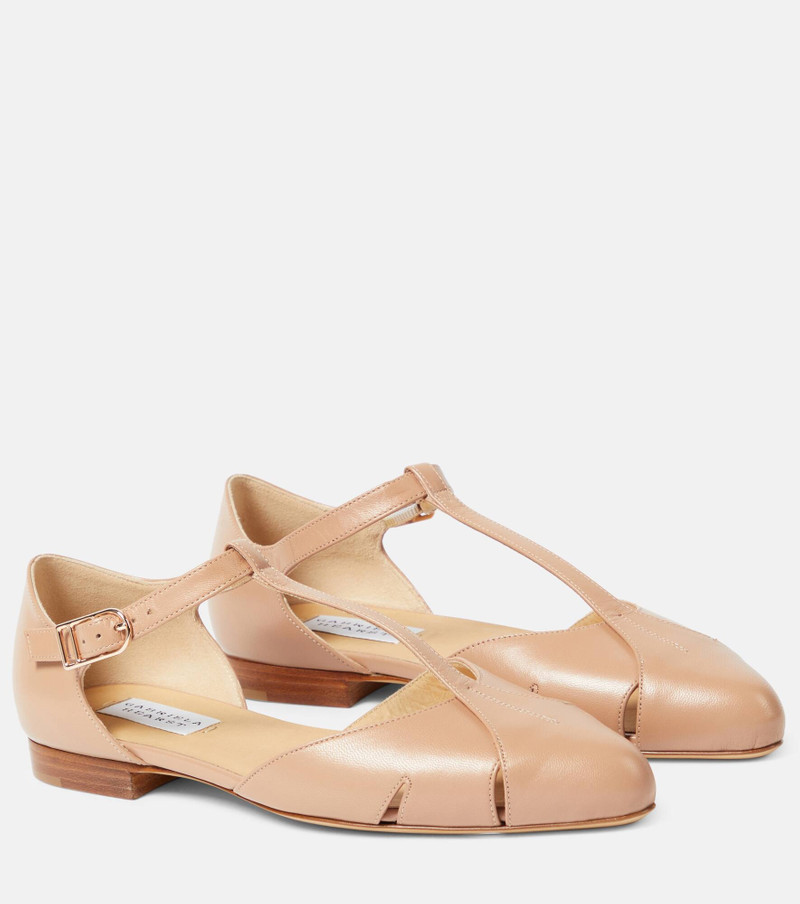 Harlow leather ballet flats 1