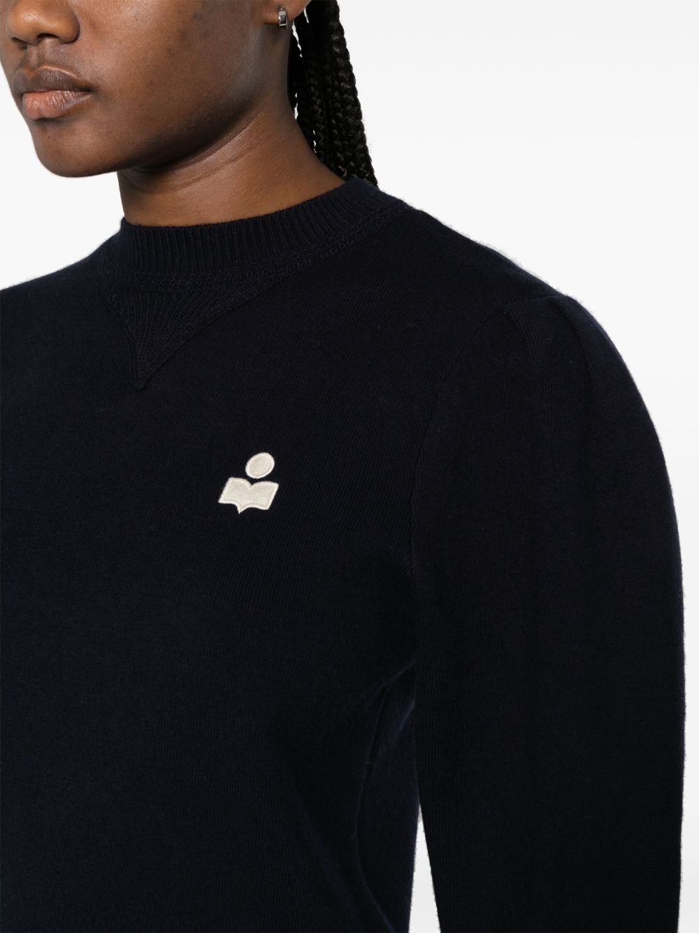 Kelaya puff-sleeved jumper - 5
