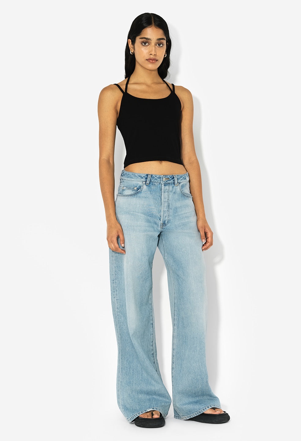 GEMINI RIB HALTER CAMI - 3
