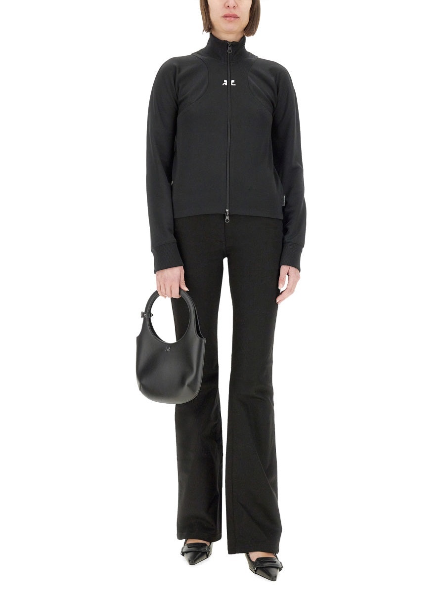 Courreges Women Interlock Scuba Jacket - 2
