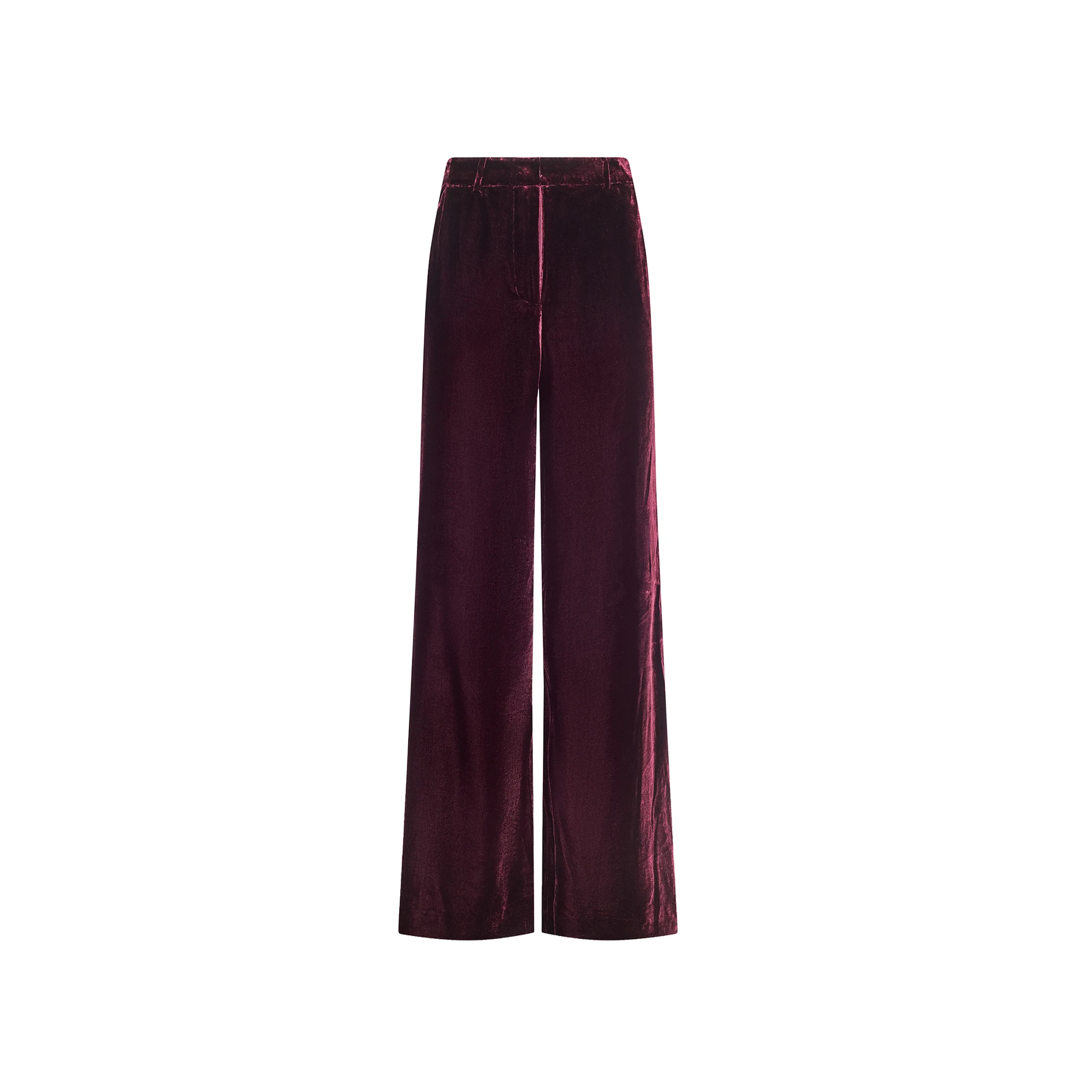 Pilar Velvet Wide-Leg Pant - 1