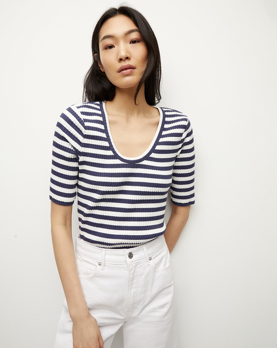 ANAFI STRIPED TEE - 2