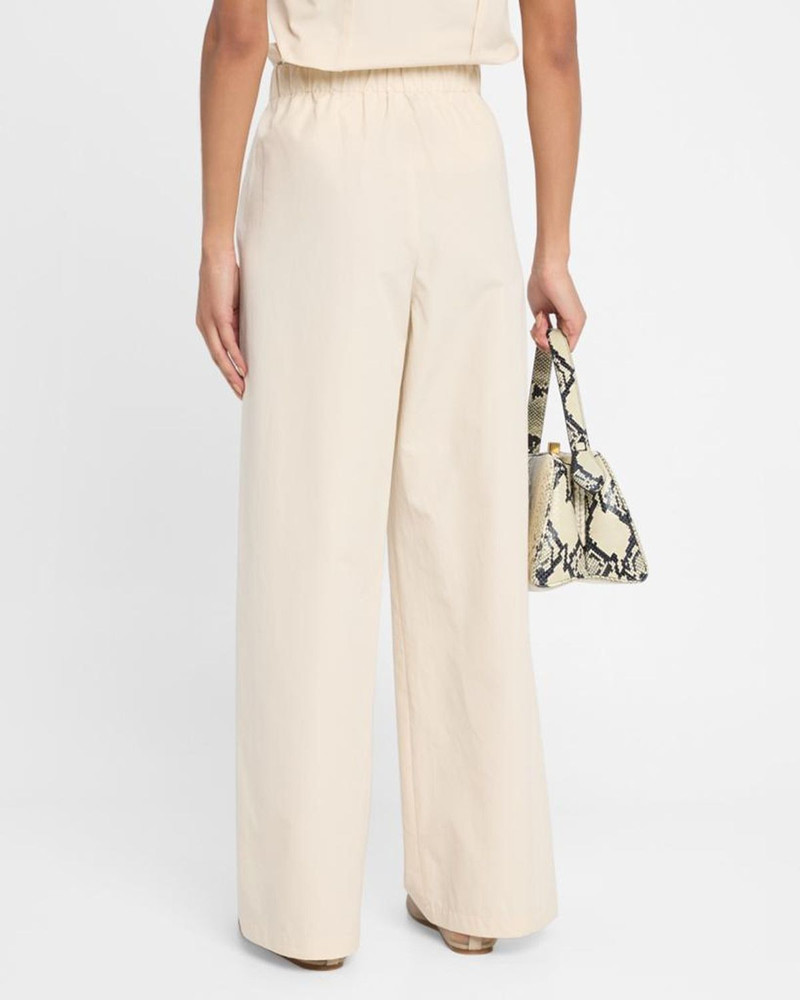 Riverside Wide-Leg Organic Cotton Poplin Pants 3