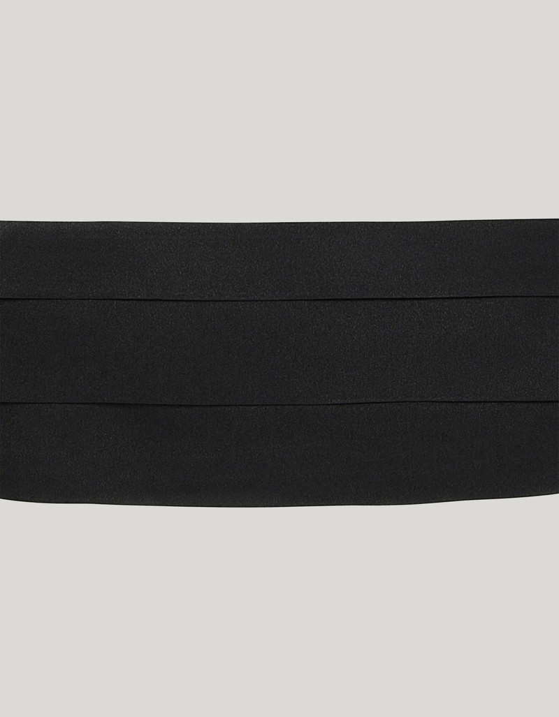 Canali BLACK SILK CUMMERBAND - MEDIUM outlook